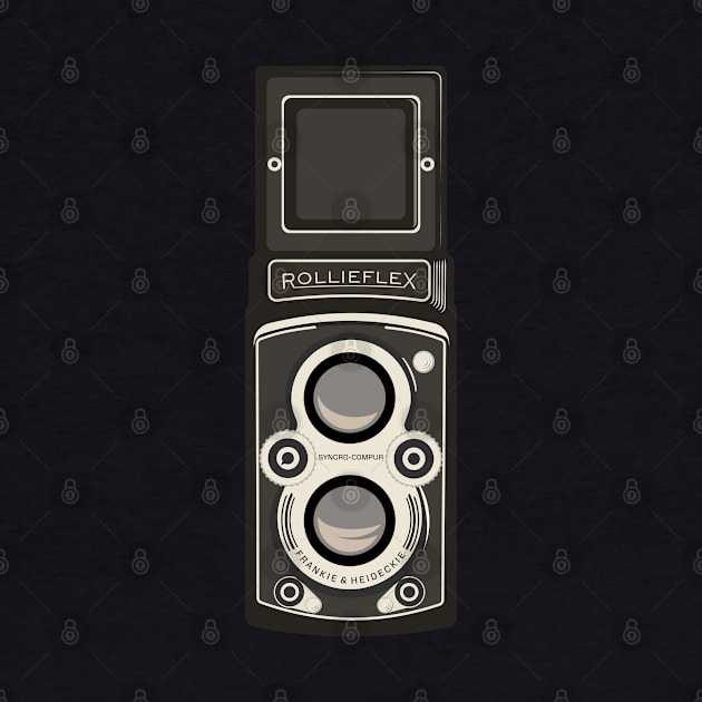 Rolleiflex TLR Camera by Randomart